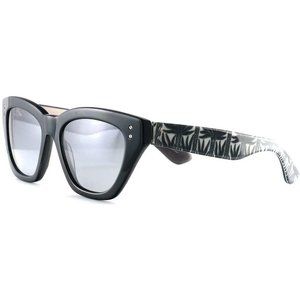 OXYDO Womens Sunglasses OX1085 FB GD7 Black/White Palm 51 18 145